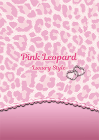 Pink color leopard -Luxury style-
