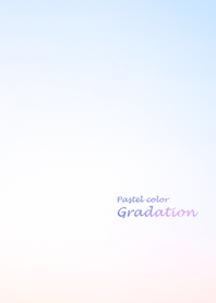 pastel color gradation