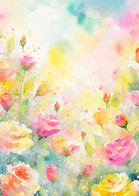 薔薇(バラ)の花の着せかえ(R5932)