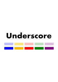 アンダーバー -Underscore-