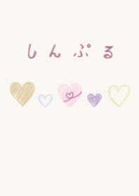 elegant bollpoint pen heart