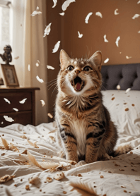 Cats run wild #IKJaM06.