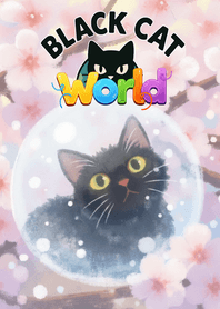 Cute Black Cat World - JP55