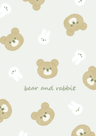 クマとチビうさぎ♥pistachiogreen07_1
