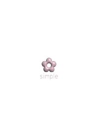 simple love flower Theme 3D 17