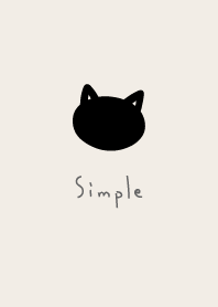 Gatos simples: bege WV