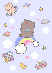 lazy bears in galaxy