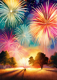 Beautiful Fireworks Theme#262