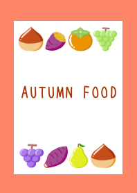 AUTUMN FOOD Theme/APRICOT COLOR