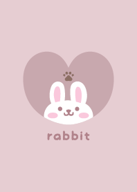 うさぎ3肉球[ピンク]