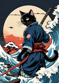 Lautan Kucing Ukiyo-e 34