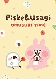 Piske & Usagi Omusubi Time