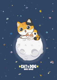 ทาสหมาแมว อวกาศ สีเนวีบลู