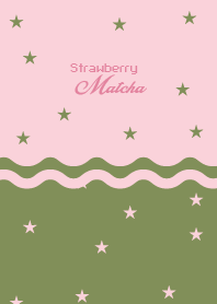 Strawberry Matcha Two-Tone