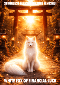The White Fox of Financial Luck 38