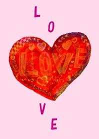LOVE in the Heart.