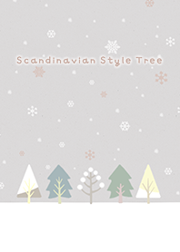 Scandinavian Style Tree*winter gray
