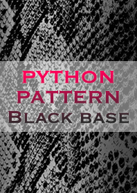 Python pattern -Black base-