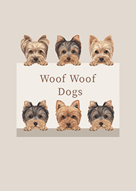 Woof Woof Dogs - Yorkie -
