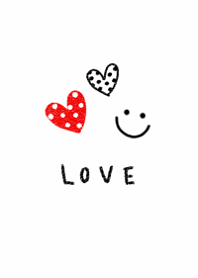 Happy simple heart pattern4