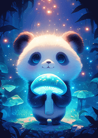 ⭐️熊貓的神祕發光蘑菇❤️2