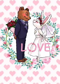 Leo熊 & Linda兔 愛得好幸福
