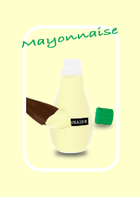 Theme of mayonnaise 2 (color of green)