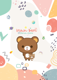 Brown Bear Fashion Galaxy D