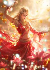 Lakshmi, goddess of love and wealth!
