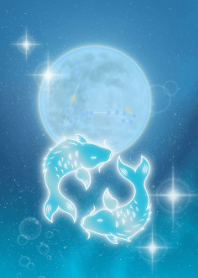 魚座 海と月と宇宙