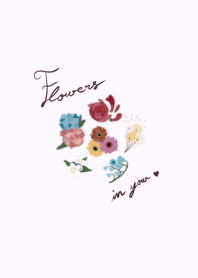 Flowers in your heart