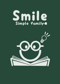 Smile & study Sypress green
