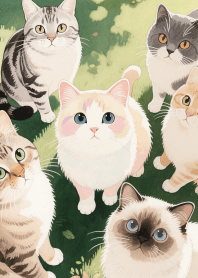 Kawaii Cat Group Theme (JP)