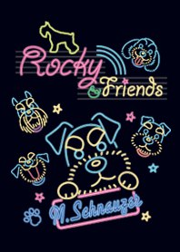 Rocky&Friends neon