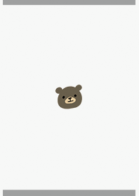 Gray / Simple bear