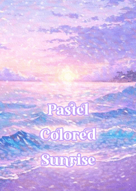 Pastel Colored Sunrise