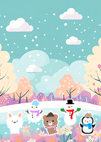 Kawaii scandinavian style(Winter-702)