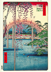 "Precincts of the Tenjin Shrine,Kameido"