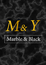 M&Y-Marble&Black-Initial