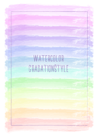 Gradation Style / Watercolor 7