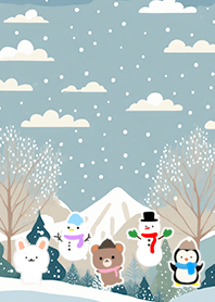 可愛い北欧風着せかえ(Winter-921)