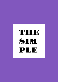 THE SIMPLE THEME *71