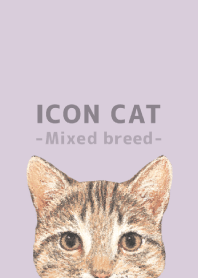 ICON CAT -Mixed breed cat- PASTEL PL/02