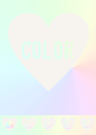 beige color rainbow  F16