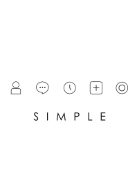 SIMPLE(white)Ver.7b