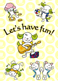 Dog with Ribbon (Let's have fun!)