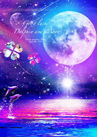 Good luck dolphin and moon
