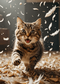 Cat rampage #LFJK02.