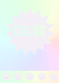 purple color rainbow  H18