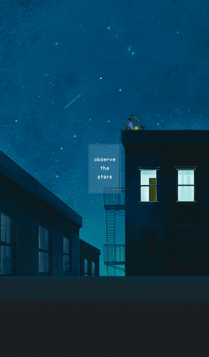 observe the stars
